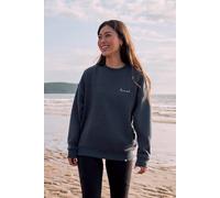 Animal Dakota Women's Cotton Sweatshirt Ribbed Cuffs Everyday Sweater