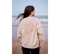 Animal Dakota Women's Cotton Sweatshirt Ribbed Cuffs Everyday Sweater
