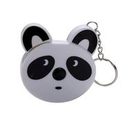 Animal Decorated Measuring Tape 1.5m Auto Reverse Function Keychain Appendage Permanent ABS Substance for Crafting Lightweight Keychain Measuring Tool