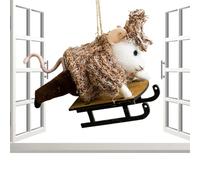 Animal Decoration for Christmas Tree, Cute Handmade Animal Decoration for the Tree, Festive Craft Pendant, Cute for Holiday Home, Country House, Home, Garden,