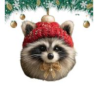 Animal Decorations For The Christmas Tree | Two-Dimensional Acrylic Craft Hanger - Rural Nature Theme Christmas Decorations With Animals - for Home Party Farm Holiday Bedroom Festival Bu