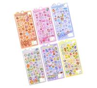 Animal Decorative PVC Sticker for Kids Craft Scrapbooking Planner Journals Notebook Kid for Classroom Rewarding Embossed Journal