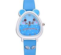 Animal Design Boy Girl Children Quartz Watch Kid's Birthday Gift Smart Watch for Little Girls (Sky Blue, One Size)