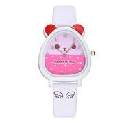 Animal Design Boy Girl Children Quartz Watch Kid's Birthday Gift Tick Talk 3 (White, One Size)
