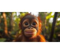 Animal Diamond Art Chimpanzees Diamond Painting Kits for Adults Beginner 5D DIY Full Round Drill Cross Stitch Kits for Adults Arts and Crafts for Bedroom Decor, Home Decor, Gifts 28x56inch -bby2603P1