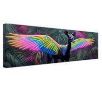 Animal Diamond Art, Diamond Painting Fantasy, 5D Round Full Drill Crystal Art Kits for Beginner, DIY Rhinestone Embroidery Mosaic Kits for Adults for Home Wall Decor, Large Canvas 300x100cm F1-391