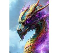 Animal Diamond Art Kits Adults 5D Chameleon Diamond Painting Kits for Adults, DIY Round Full Drill Gem Art for Beginner, Crafts Canvas Painting for Home Wall Decor Gifts for Women 90x120cm FG-393