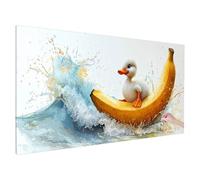 Animal Diamond Art Kits Adults, 5D Diamond Painting Duck 2025 Design New, Square Full Drill Crystal Art Kit, DIY Cross Stitch Painting Set for Gifts and Christmas Living Home Room Decor 70x30cm X-20