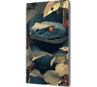 Animal Diamond Art Kits Adults, Diamond Painting Snake Crystal Art Kits for Adults Beginners DIY 5D Full Drill Square Gem Dots Embroidery Paintings Crafts Pictures for Home Wall Decor 40x80cm pz5-8t