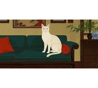 Animal Diamond Art Kits Adults, Paint by Numbers for Adults Cat Pattern with Full Square Drill Canvas, 5D Diamond Painting Beginner Gem Art Kits for Home Wall Room Decor, Gifts, 16x36 In, Model492