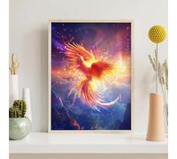 Animal Diamond Art Kits for Adults Bird Diamond Painting Kits for Adults Kids, DIY Full Drill Round Sequin Art, Dimond Painting Crystal Craft for Home Wall Decor Gifts for Women 12x16in PjY490 G-8