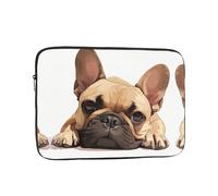 Animal Dog French Bulldog Laptop Case, Computer Case Laptop Gifts for Men Women for Travel Abroad