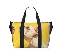 Animal Dog French Bulldog Print Carry On Overnight Bag,Travel Duffel Bag,Personal Item Bag,for Travel, Gym Sports Weekender