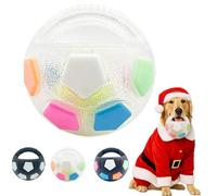 Animal Dog Toy Soccer Ball, Interactive Throwing and Catching Game, Durable TPR Material, with Handle, Squeaks Sound, Suitable for Outdoor Play