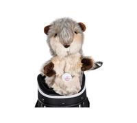 Animal Driver Headcover - Gopher Daphne's Light Grey One Size