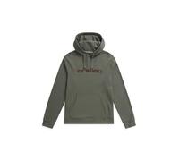 Animal Driver Mens Cotton Logo Hoodie - Relaxed Fit Sweathsirt with Adjustable Hood - Beach, Outdoors, Holiday & Hiking Khaki XS