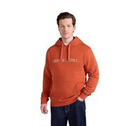 Animal Driver Mens Cotton Logo Hoodie - Relaxed Fit Sweathsirt with Adjustable Hood - Beach, Outdoors, Holiday & Hiking Rust XL