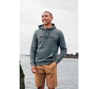 Animal Driver Mens Organic Hoodie - Breathable Top in Organic Cotton with Adjustable hood & Soft Lining - For Spring, Summer, Beach & Outdoors