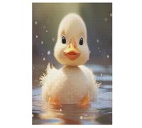 Animal Duck 1000 Piece Wooden Jigsaw Puzzles for Adults & Kids - Puzzle for Teens 78×53cm