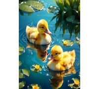 Animal Duck 1314 Piece Jigsaw Puzzles for Adults, Challenging and Brainteasing, Difficult Puzzles, Puzzle 1314 Pieces