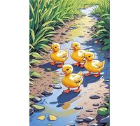 Animal Duck 70 Piece Jigsaw Puzzles for Adults Colourful Fun Challenging & Brainteasing Educational Learning Gift Present for Children Boys Girls 70 Piece Puzzle for Adults