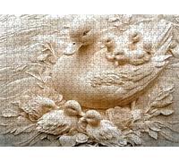 Animal Duck Puzzle - 5000 Piece Jigsaw Puzzles for Adults - The Back Features Printed Letter Guides - The Pieces fit Together Snugly - Wooden Puzzles for Adults - Gifts Family 61.6 X 41.5 Inch s7h-181