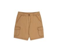 Animal Dusk Mens Twill Cargo Shorts - Comfortable & Durable Cotton Pants with Lots of Pockets - Spring, Summer, Beach, Walking, Hiking & Outdoors Mustard Men's W38