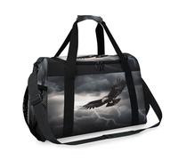 Animal Eagle Travel Duffel Bag for Girls Boys Women Men Weekend Overnight Bag Shoulder Tote Luggage Handbag for Travel Sports Gym