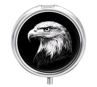 Animal Eagles Pill Case 3 Compartment Pillbox