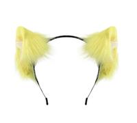 Animal Ear Hair Accessory Costume Parties Headwear Lightweight Fabric Practical Structure Cosplay Headband Wolf Ear Headbands Halloween Cosplay