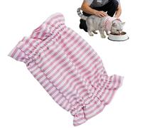 Animal Ear Protector - Soft Fabric Bandana, Grooming Stress Reducer, Sanitary Feeding Guard, Lightweight Outdoor Safety Shield | Flexible Accessory, Perfect Choice For Travel Eating Grooming Bath