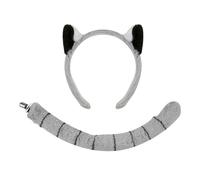 Animal Ears Headband - Costume Accessory for Parties and Cosplay | Soft Fabric with Flexible Band, Comfortable Fit, Cute Animal Design for Halloween Dress Up Events and Photo Props
