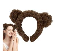 Animal Ears Headband, Cute Headband for Girls, Wide Hair Band, Bear Ear Hair Accessories, Hair Holder, Cartoon Headbands, Winter Fashion Headwear