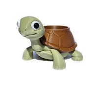 Animal Egg Cup Holder - Novelty Easter Souvenir Gift Soft Boiled Egg Stand Shaped Kitchen Table Decor Family Breakfast Accessory Seasonal Decoration (Iris Caramel Turtle)