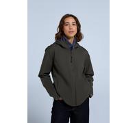 Animal Elements Womens Waterproof Jacket - Breathable & Lightweight Coat with Adjustable Hood & Zipped Pockets - Spring Summer, Outdoors & Walking Dark Khaki Women's Size 14