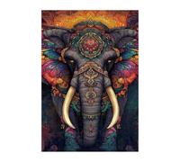 Animal Elephant Jigsaw Puzzles for Adults 150, Fun Challenging Educational Games, Difficult Jigsaw Puzzles for Adults, Puzzle 150 Pieces