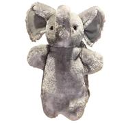 Animal Elephant Puppet - 25cm Soft Hand Plush Toy, Interactive Theater Puppet for | Cute Birthday and Christmas Gift for Little , Funny Toy for