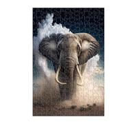 Animal Elephant Puzzle 150 Pieces, Fun Challenging Puzzle Games, Difficult Jigsaw Puzzles for Adults 150 Pieces