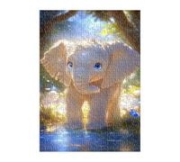 Animal Elephant Puzzle 150 Pieces, Fun Challenging Puzzle Games, Difficult Jigsaw Puzzles for Adults 150 Pieces