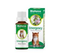 Animal Emergency Flower Essence | Designed for use with All Types of Animals | Help Calm & Steady your Pet in Times of Crisis | 30ml