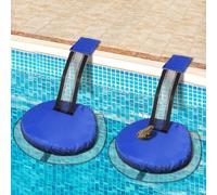 Animal Escape Ramp, Swimming Pool Frog Bird Small Animal Escape Rescue Passage (Blue, 2 Pack)