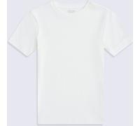 Animal Evo Women's Ribbed T-Shirt - White - White - Size: 18