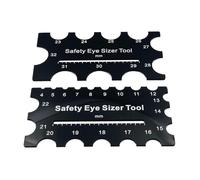 Animal Eye Sizer - Doll Eye Measuring Set, 4mm-32mm Crochet Gauge Tool, Crafting Template Kit Doll Toy Making Supplies For Beginners Hobby Crafting Stuffed Animal Projects Diy Kit Tools SetPro