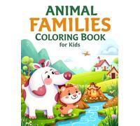 Animal Families Coloring Book for Kids