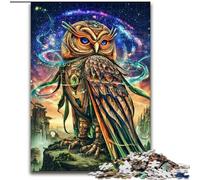 Animal Fantasy Owl Jigsaw Puzzles for Teenagers 1000, for 14+ Train Your Brain And Your Hands Christmas Game Gifts (50x75cm)