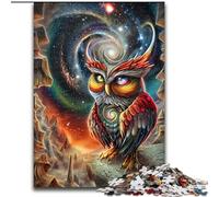 Animal Fantasy Owl JigsawPuzzle 1000 Pieces for Adults, Family Activity Fun at Home Activities, Birthday Present,Travel Gifts (50x75cm)