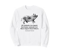 Animal Farm Design, Dystopian Power, Orwellian Prediction Sweatshirt