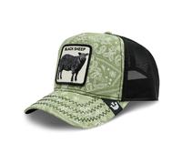 Goorin Bros. Unisex The Farm Paisley Collection Adjustable Mesh Trucker Cap, Olive Paisley (Parade), One Size
