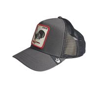 Goorin Bros. The Cock 101-0378-Grey Cap with Synthetic Visor, Dark Grey, One Size, Dark Grey, One Size, darkgray, One Size