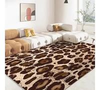 Animal Fashion Leopard Print 3D Printed Carpets For Living Room Bedroom Decor Bedside Sofa Area Rug Home Non-Slip Kids Play Floor Mat 140 X 200 Cm - Polyester Soft Touch Easy Clean -8616289767336